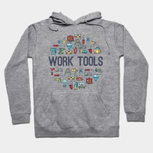 Work Tools Concept Hoodie